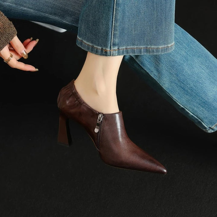 Allegra Pointed Ankle Boots