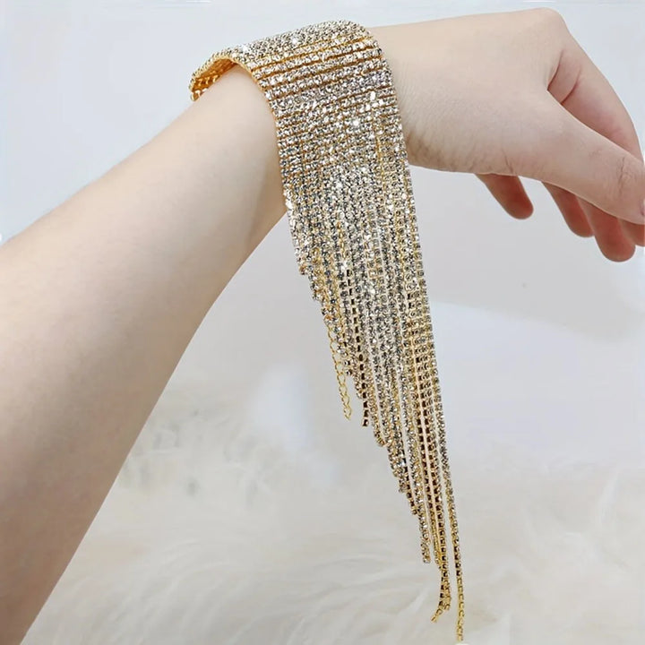 Glint Rhinestone Cuff