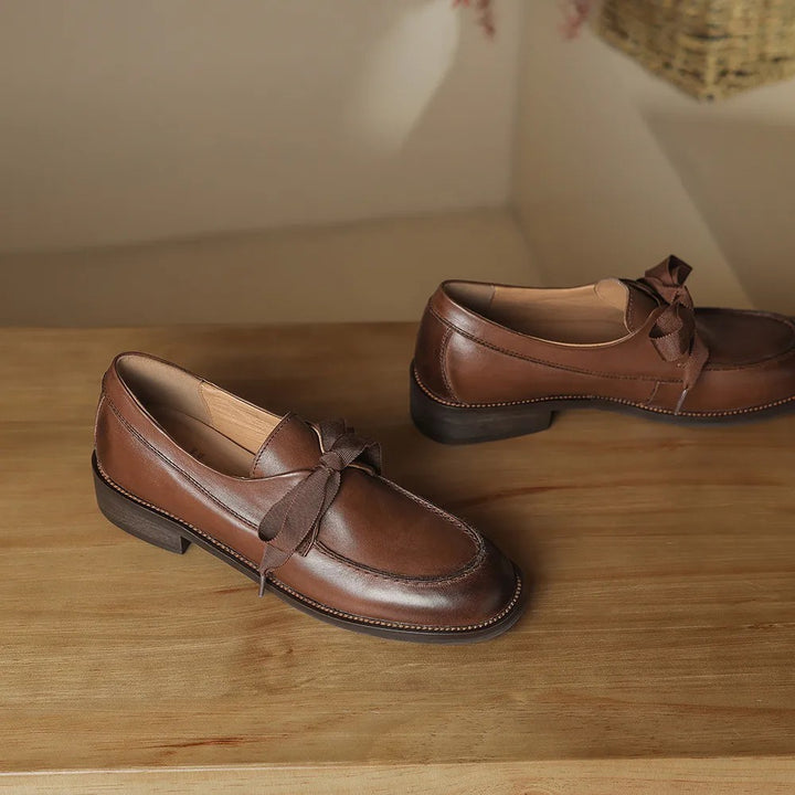 Grosgrain Bow Loafers