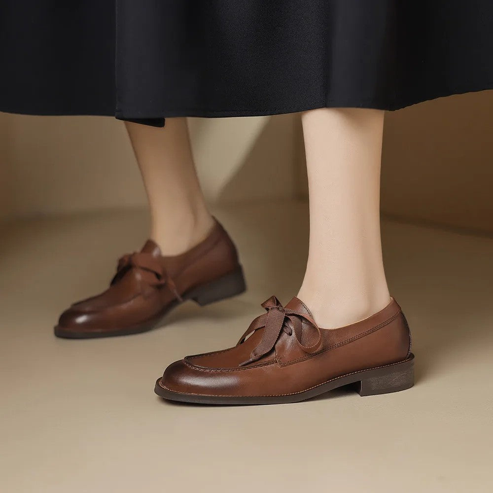 Grosgrain Bow Loafers