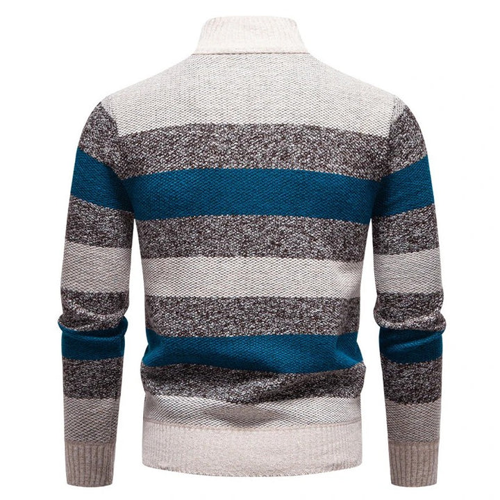 Regatta Striped Half-Zip Sweater