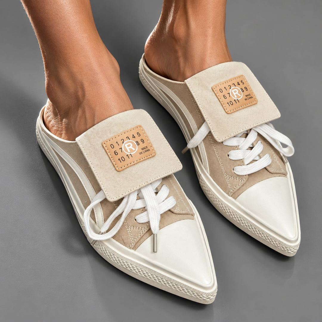 Ledger Pointed Lace-Up Mules — ce_brooklyn_s3_01
