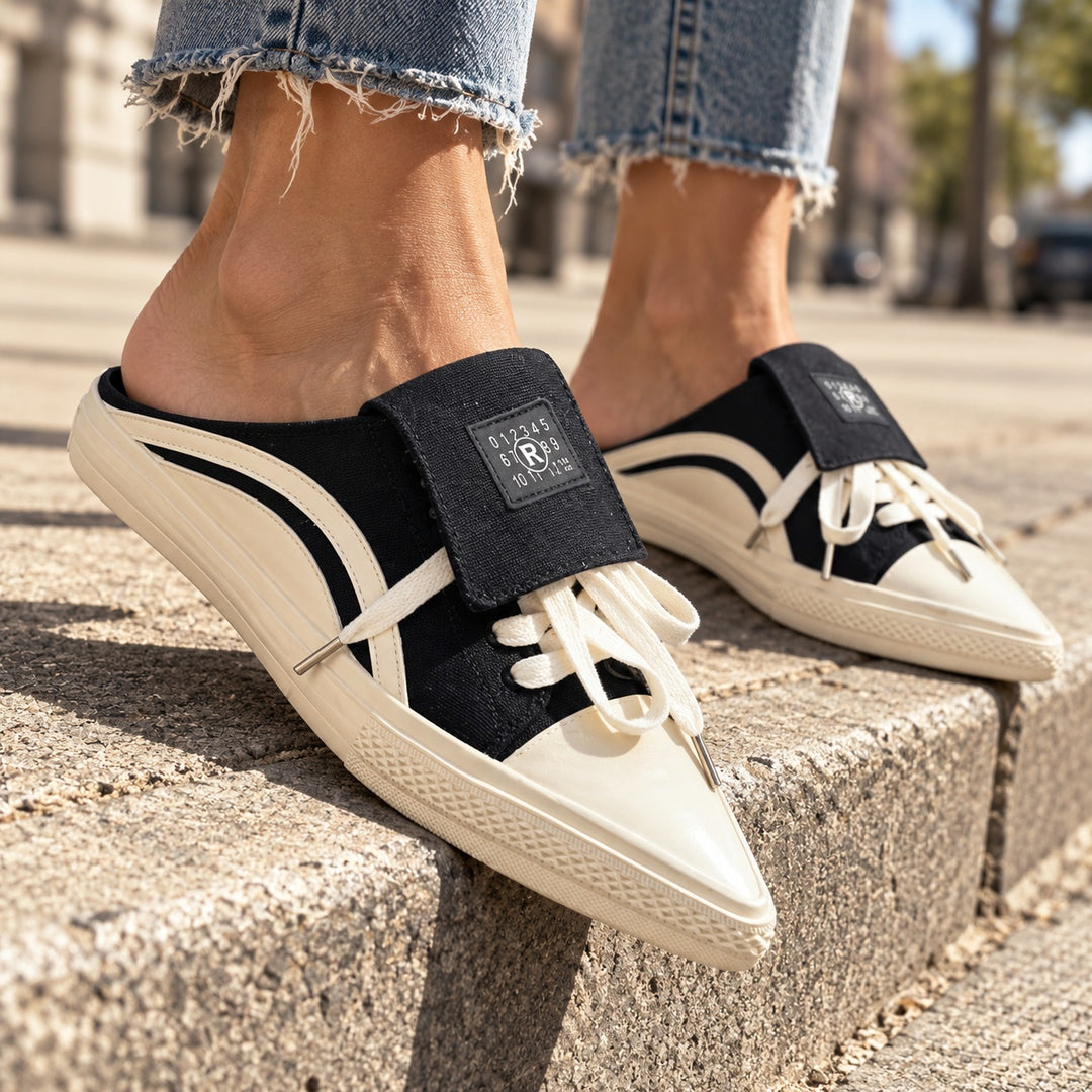 Ledger Pointed Lace-Up Mules — ce_brooklyn_s1_01